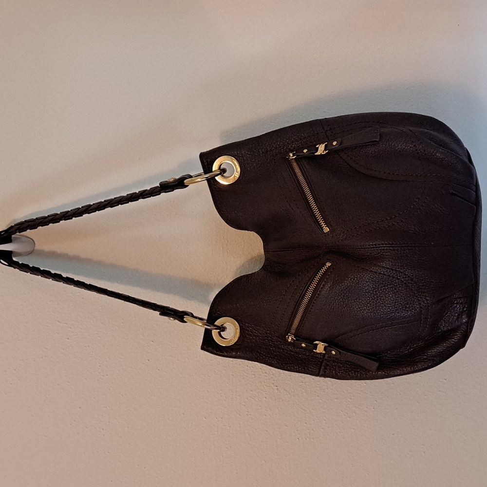B. MAKOWSKY Leather Shoulder Bag
